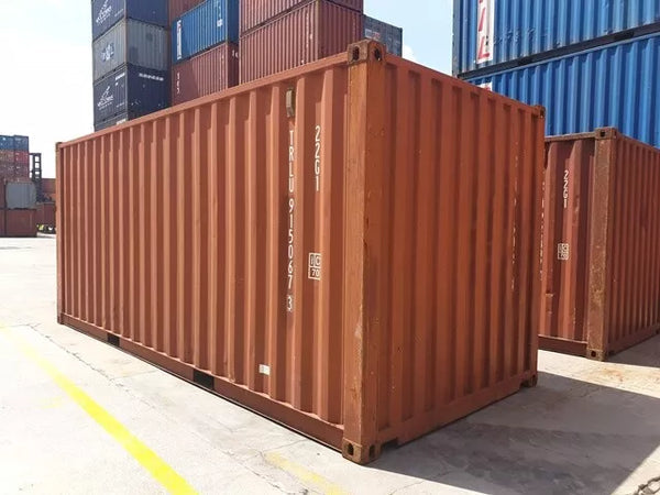 20-Fuß-Versandcontainer - gebraucht